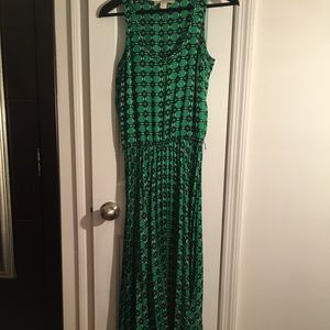 Michael Kor printed maxi dress